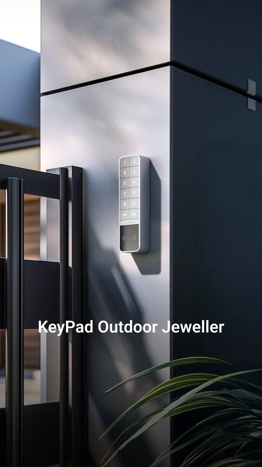Ajax KeyPad Outdoor Bedienteil Außenbereich | Alarm-Helden