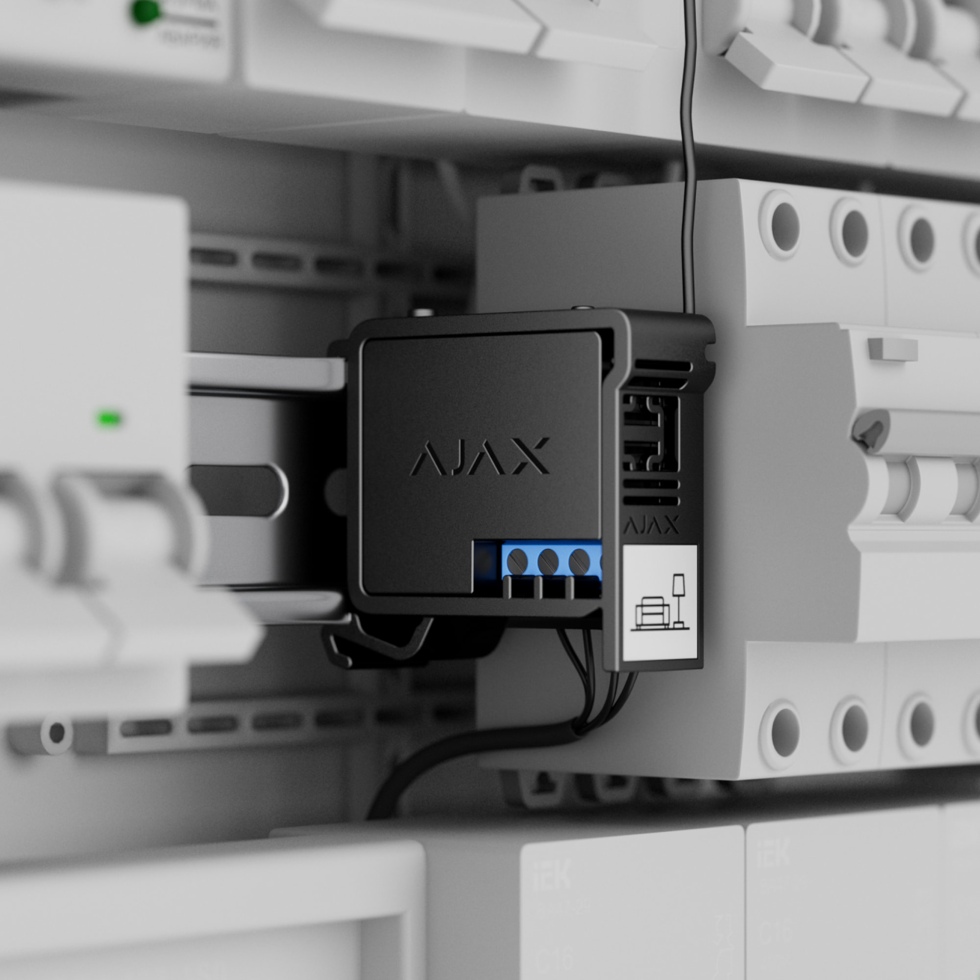 Ajax WallSwitch Relais für Steuerungen | Alarm-Helden